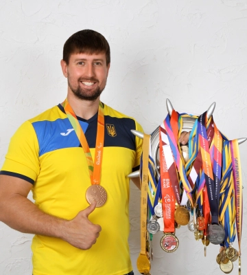 Черкащанин у складі паралімпійської збірної став чемпіоном світу