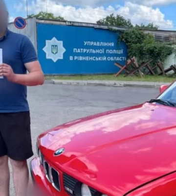 На Рівненщині водії влаштували імпровізовані перегони: патрульні притягнули до відповідальності одного із &quot;гонщиків&quot;