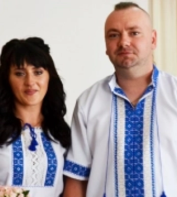 Весілля на районі: у Рожищі побралися Руслан та Леся
