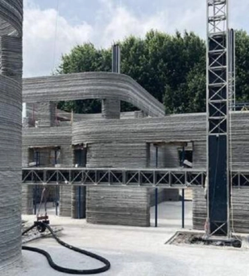 У Львові збудовано школу за допомогою 3D-принтера 