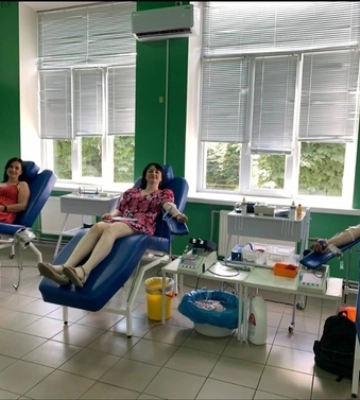 Волинські міграційники поділилися своєю кров’ю з військовими