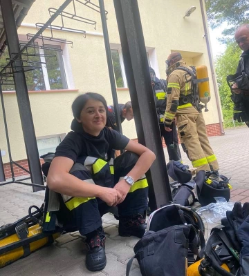 Пожежники Рівненщини розпочали навчання у Польщі