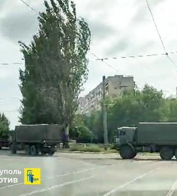 Враг начал размещать склады из БК возле школ и многоэтажек в Мариуполе