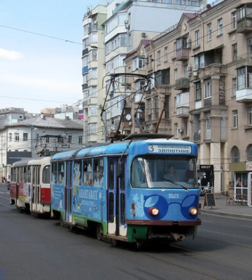 Трамвай №3 временно не будет ходить на Залютино: в чем причина