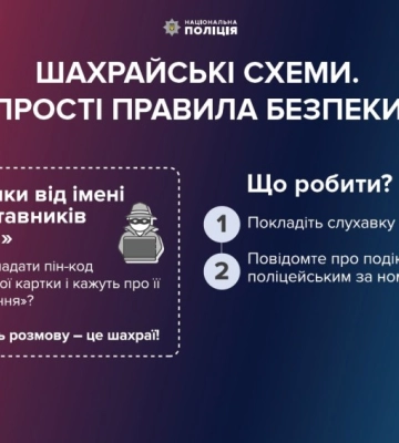 Жителя Золотоніського району під час дзвінка ошукали майже на 70 тисяч гривень 