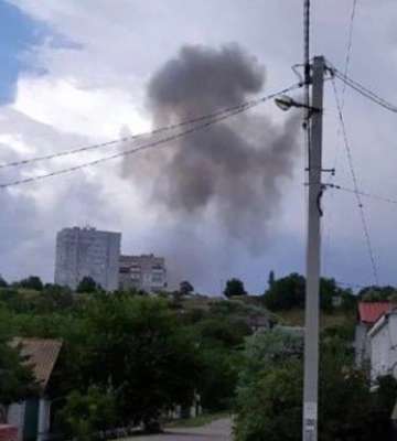 В оккупированном Бердянске громыхала серия взрывов