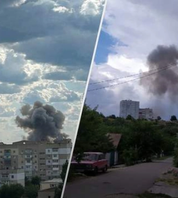 Повідомляють про вибухи в Бердянську