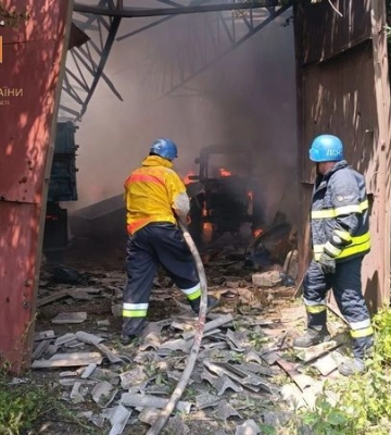 Рятувальники ліквідували наслідки ворожого обстрілу у Гуляйполі