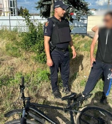 У Полтаві патрульні затримали грабіжника, який викрав велосипед