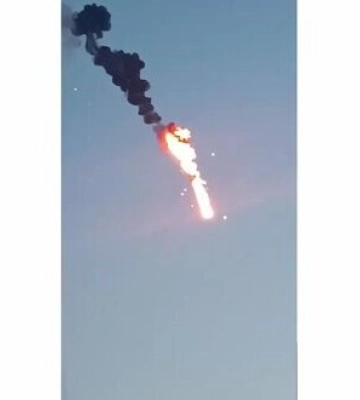 В ВСУ показали момент уничтожения вражеского дрона &quot;Герань-2&quot; на Киевщине. ВИДЕО