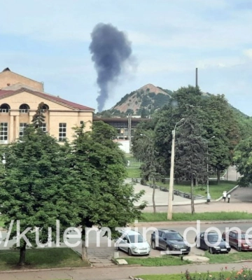 «ДНР»: На околиці Донецька виникла пожежа після обстрілу