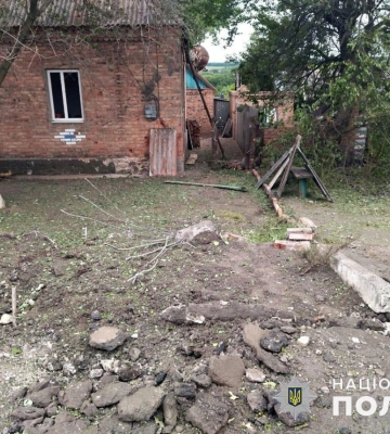За добу поліцією задокументовано наслідки 16 ударів військ РФ по Донецькій області