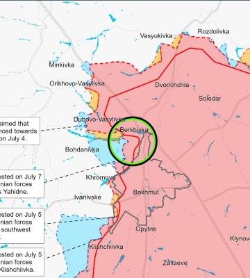 ВСУ добились тактических успехов в районе Бахмута, контрнаступательные операции продолжаются еще на трех участках фронта – ISW