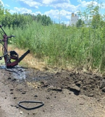 На Харківщині тракторист підірвався на вибуховому предметі