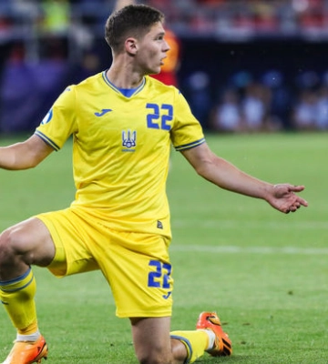 Transfermarkt: Судаков після молодіжного Євро подорожчав до 15 млн. євро, Бондаренко - до 10 млн.