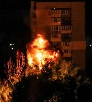 Сбили около 10 &quot;Шахедов&quot;, обломки упали в 5 районах: последствия ночной атаки по Киеву дронами