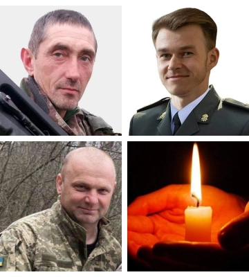 Острозька та Вараська громади попрощалися з загиблими воїнами