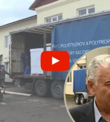 Завдяки допомозі з Угорщини із Закарпаття відправила допомогу до Херсону (ВІДЕО)