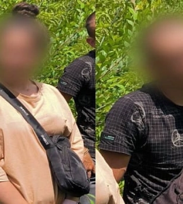 Криворізькі ТОРівці виявили пакет з забороненими речовинами, який залишили в лісозмусі чоловік з жінкою