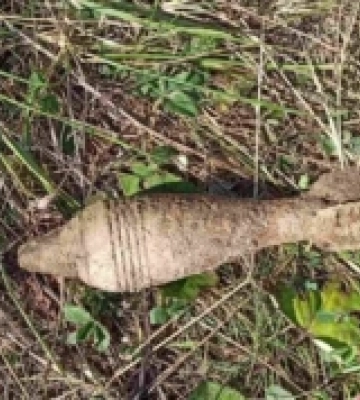 В Ужгороді виявили мінометну міну часів Другої світової війни