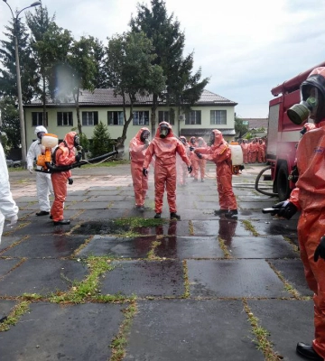 Рятувальники на Черкащині відпрацювали алгоритм реагування на надзвичайні події пов`язані з радіаційною аварією