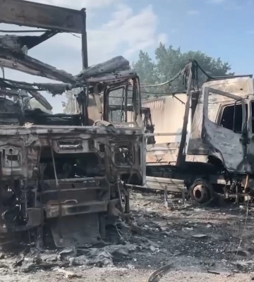 Ударили &quot;Искандерами&quot;: Запорожская ОВА показала последствия обстрела РФ (фото, видео)