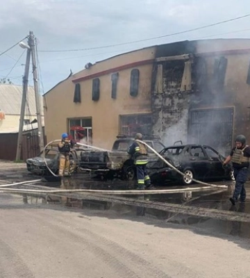 Лиман попал под обстрел, много жертв