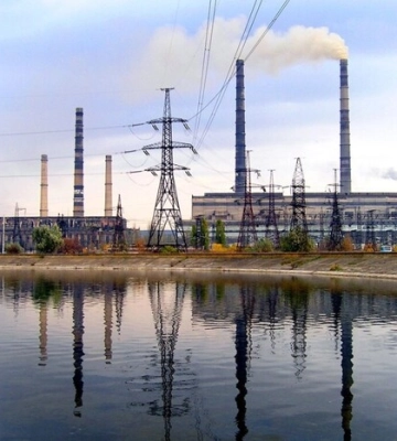 ДАХ ОБВАЛИВСЯ НА ТЕС У ДОНЕЦЬКІЙ ОБЛ., ОДИН ЗАГИБЛИЙ І ДВОЄ ЗНИКЛИ БЕЗВІСТИ, ТЕС ЗУПИНЕНО - МІНЕНЕРГО