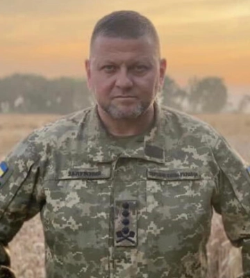 Валерий Залужный побывал на Запорожском направлении (видео)