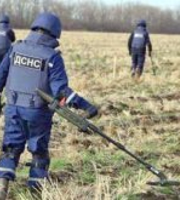 В Україні обстежили понад третину потенційно замінованих с/г земель