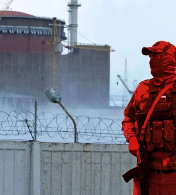 Стало известно, сколько российских окупантов находятся на Запорожской АЭС