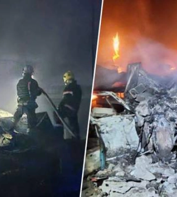 В Кривом Роге есть попадание &quot;Шахедов&quot;: повреждено коммунальное предприятие, задело дома