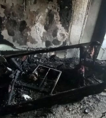 На Одещині чоловік через ревнощі спалив квартиру колишньої співмешканки