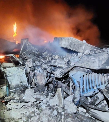 Вночі росіяни обстріляли &quot;шахедами&quot; Кривий Ріг. Є постраждалий та руйнування