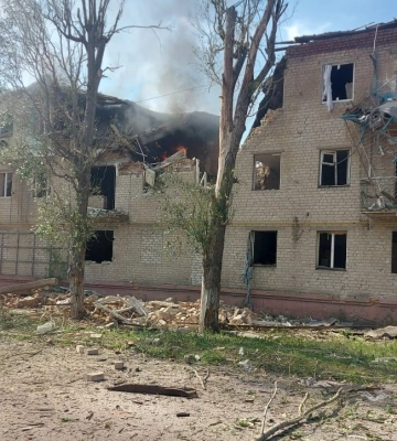 Окупанти обстріляли 21 населений пункт Запорізької області, одна людина загинула