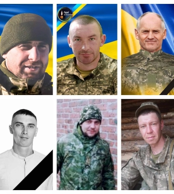 На Рівненщині в останню дорогу провели шістьох Героїв