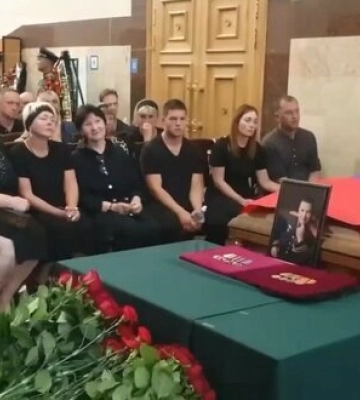 Генерала Цокова, ликвидированного украинскими воинами в оккупированном Бердянске, похоронили в России. ВИДЕО
