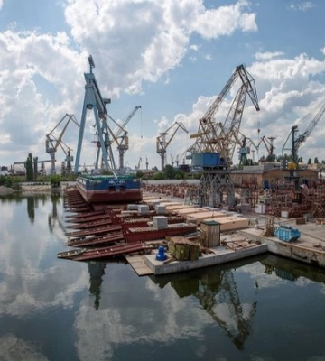 У Миколаєві. Нібулон почав будівництво судна для розмінування