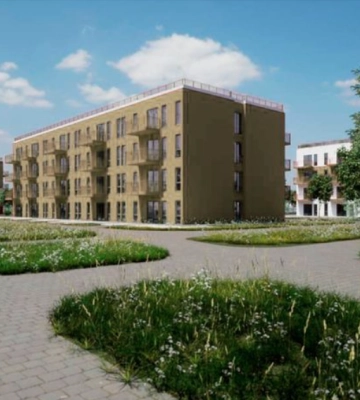 В одному з обласних центрів для ВПО планують побудують чотири багатоповерхівки