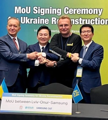 Корпорація Самсунг офіційно оголосила про свої наміри працювати у Львові