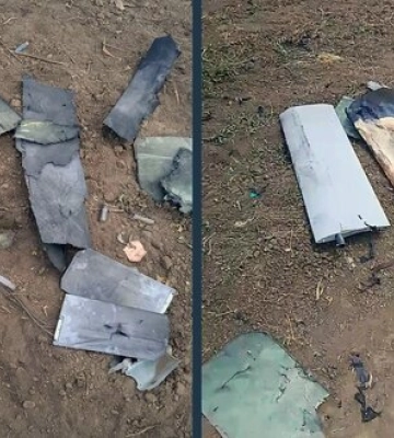 В Херсонской области уничтожены 3 российские ударные БпЛА "Ланцет", - ВК "Південь". ФОТО