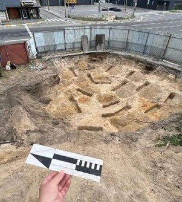 Братську могилу часів Другої світової знайшли в Ірпені. ФОТО