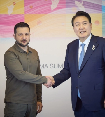 Президент Південної Кореї прибув в Україну з неоголошеним візитом, — ЗМІ