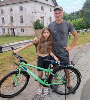 На Дубенщині поліцейські допомогли розшукати велосипед 10-річної дівчинки