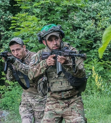 Штурм Нацгвардией вражеских позиций в Запорожской области показали на видео