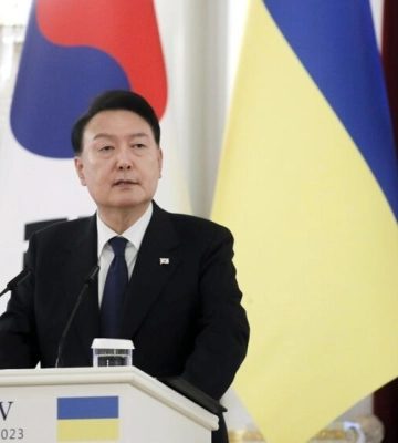 Корея увеличит в 2023 году военную и гуманитарную помощь Украине – президент Юн Сок Йоль
