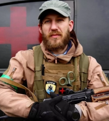 Військового медика з Луцька нагородили орденом «За мужність»