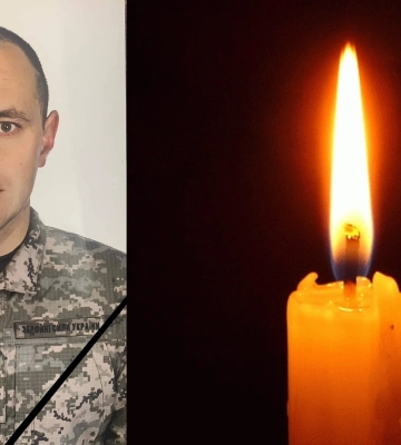 У Дубні попрощаються із солдатом, який загинув у Бахмутському районі