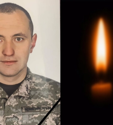 У Дубні попрощаються із солдатом, який загинув у Бахмутському районі