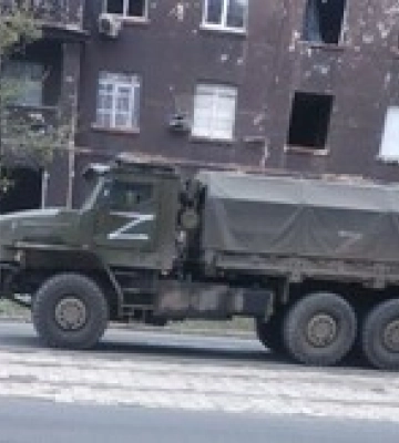 На окупованій Херсонщині партизани підірвали дві вантажівки з російськими військовими